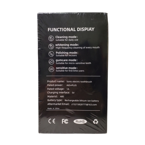 Sonic Electric Toothbrush Electronics Home Travel Electronics Waterproof Brush - Picture 3 of 9